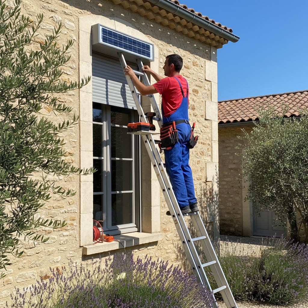 Volet roulant solaire avantages autonomie et prix