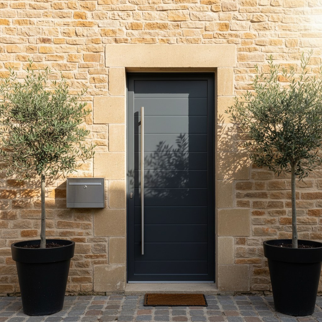 Porte entrée aluminium prix et gammes 2026