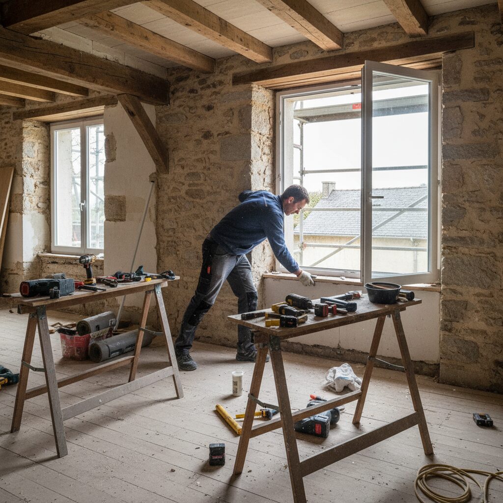 Pose en neuf ou en rénovation