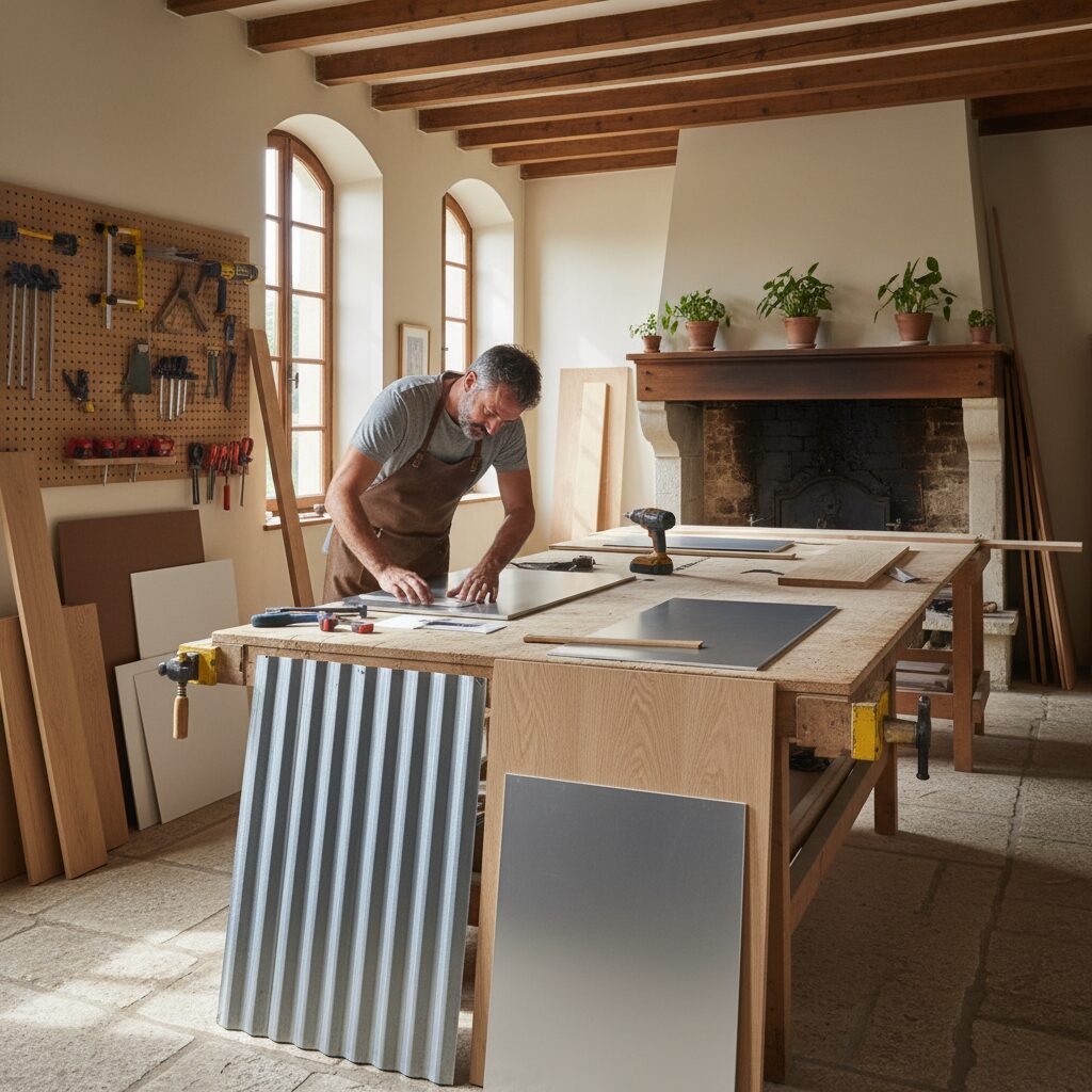Les matériaux de panneaux