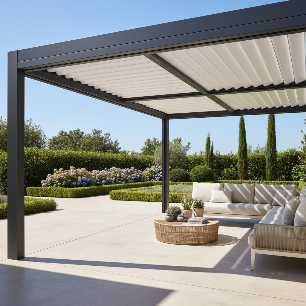 Pergola bioclimatique