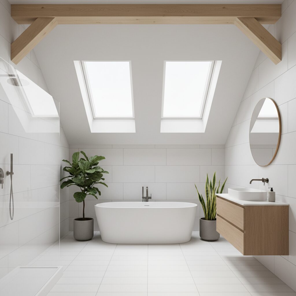 Les fenêtres de toit modernes apportent jusqu'à 40 % de lumière naturelle supplémentaire dans les combles aménagés.