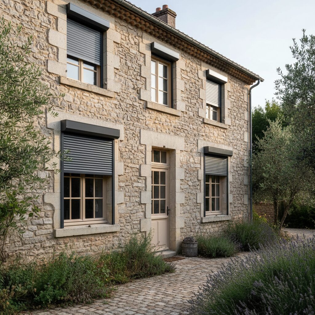 Intégration sous coffre de volet roulant