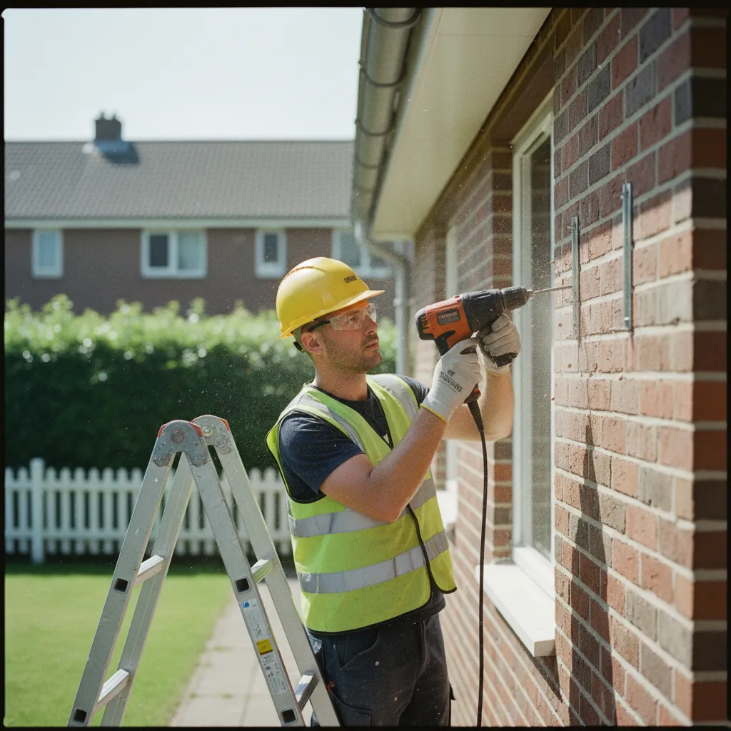 Installation des consoles murales par un professionnel : une étape essentielle pour la sécurité du store banne
