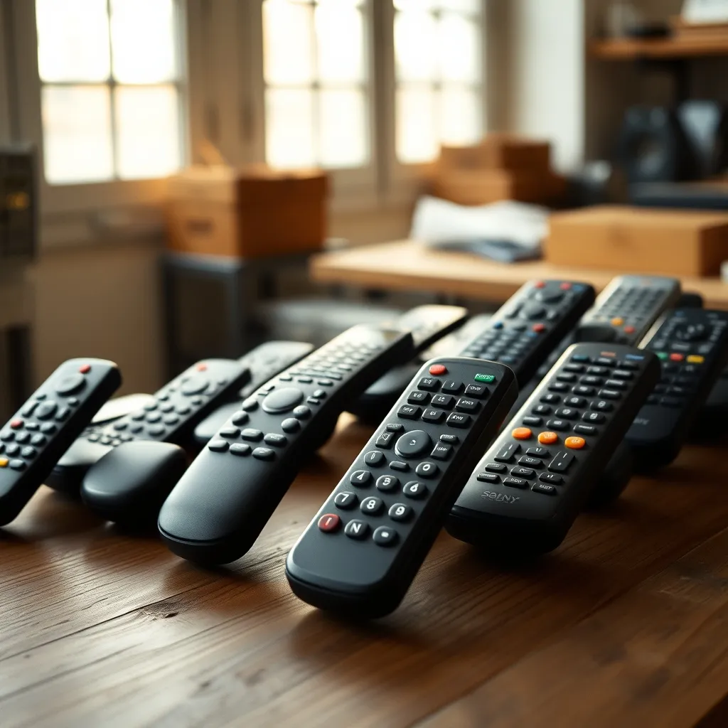 Les différents modèles de télécommandes Bubendorff compatibles avec les volets solaires