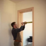 Schéma pose porte intérieure : guide pas à pas