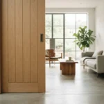 Porte coulissante en applique ou à galandage : contraintes de mur et budget