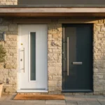 Porte d’entrée alu ou PVC : isolation, sécurité et tenue dans le temps