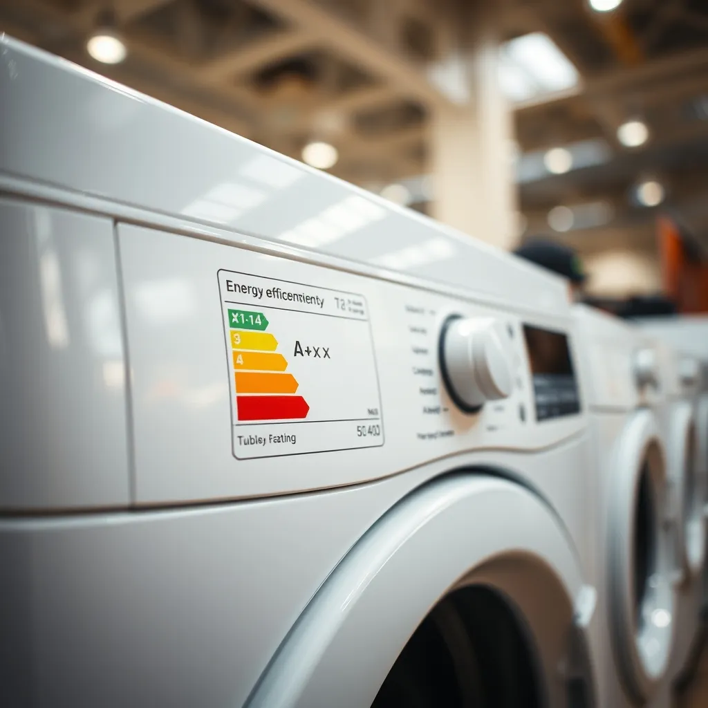 L'étiquette énergie A+++ d'un sèche-linge pompe à chaleur, gage d'économies durables