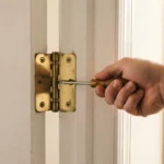 Porte qui frotte ou qui ne ferme plus : raboter n’est pas la première solution